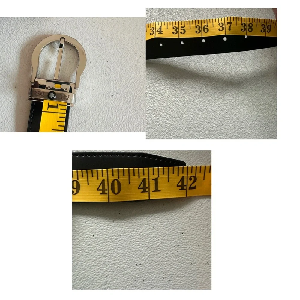 Mont Blanc two tone men’s belt - Picture 15 of 15